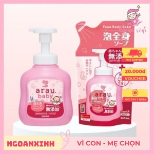 Sữa tắm Arau Baby Nhật Bản ST22 - Ngoan Xinh