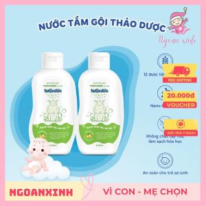 Sữa tắm gội thảo dược cho bé kutieskin - Ngoan Xinh