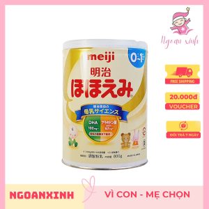 Sữa Meiji số 0 nội địa Nhật Bản