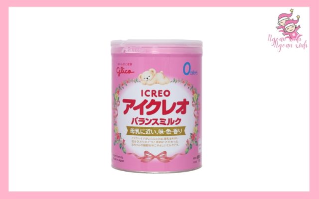 Sữa Nhật cho bé 1 tuổi Glico Icreo số 0 - Ngoan Xinh