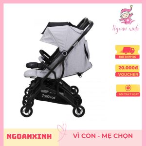 Xe đẩy gấp gọn song sinh cho bé - Ngoan Xinh