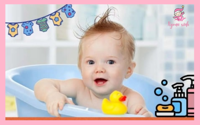sữa tắm cho trẻ sơ sinh
